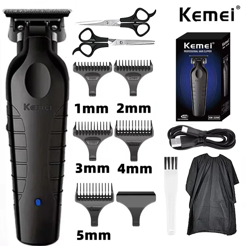 Men'S Grooming Haircut - Kemei KM-2299 ตัดผม Cordless Hair Clipper