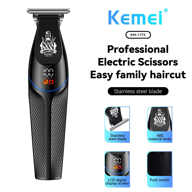 เครื่องตัดผม Kemei KM-1772 700 - Men'S Grooming Haircut บทวิจารณ์และราคา