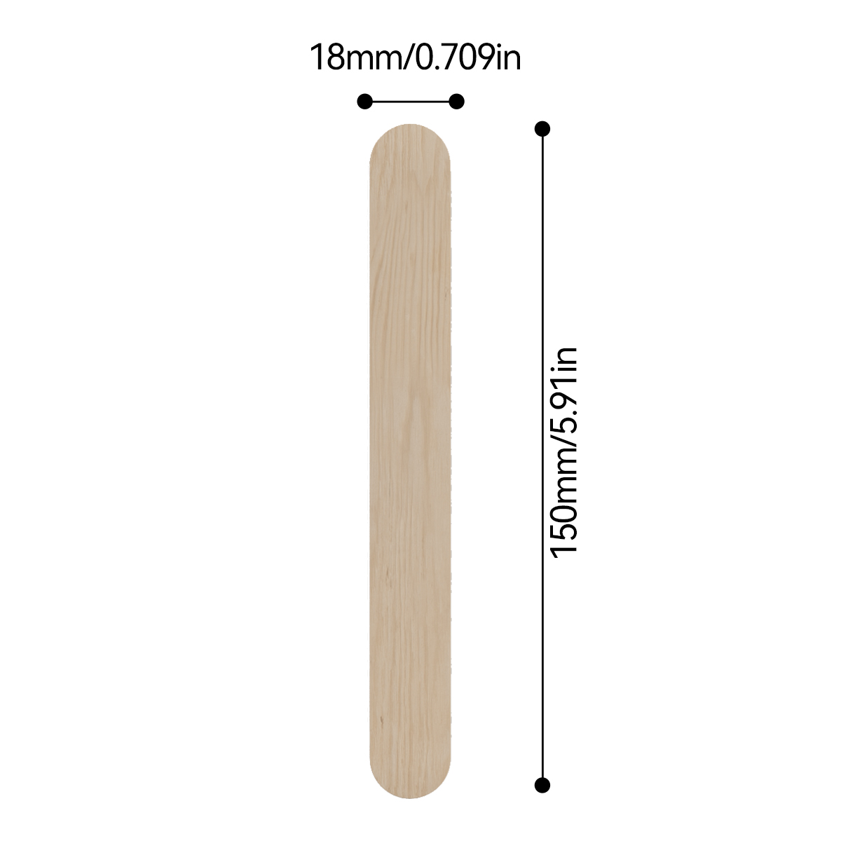 ไม้พายแว็กซ์ไม้ธรรมชาติแบบใช้แ - Hair Wax Stick บทวิจารณ์และราคา