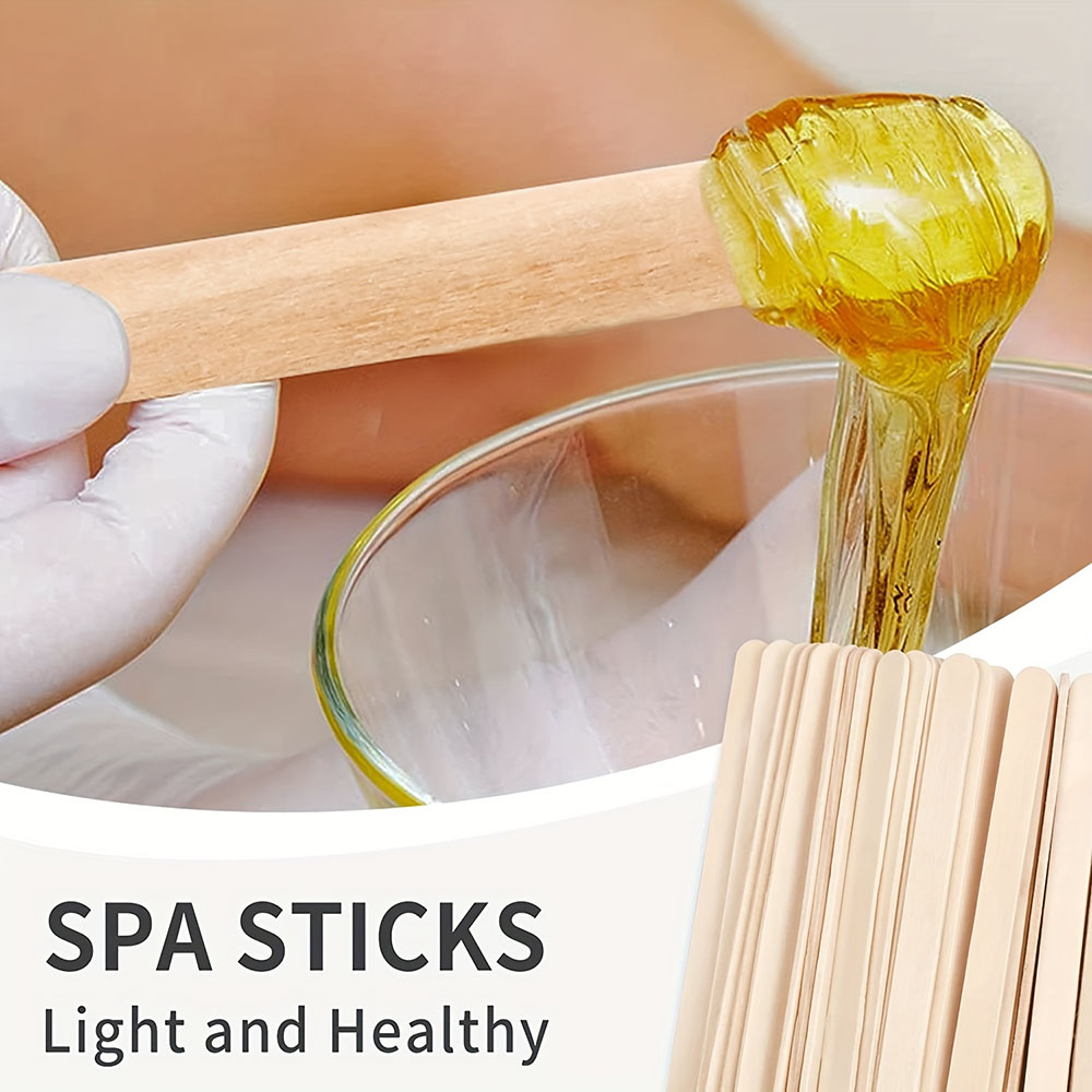 300/500pcs ไม้ WAX Sticks Mult - Hair Wax Stick บทวิจารณ์และราคา