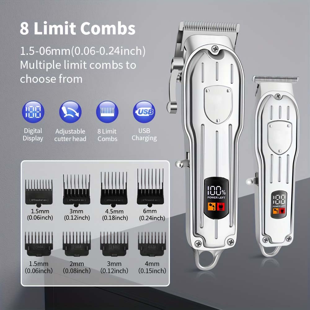 ชุดเครื่องตัดผมมืออาชีพพร้อมหน - Men'S Grooming Haircut บทวิจารณ์และราคา