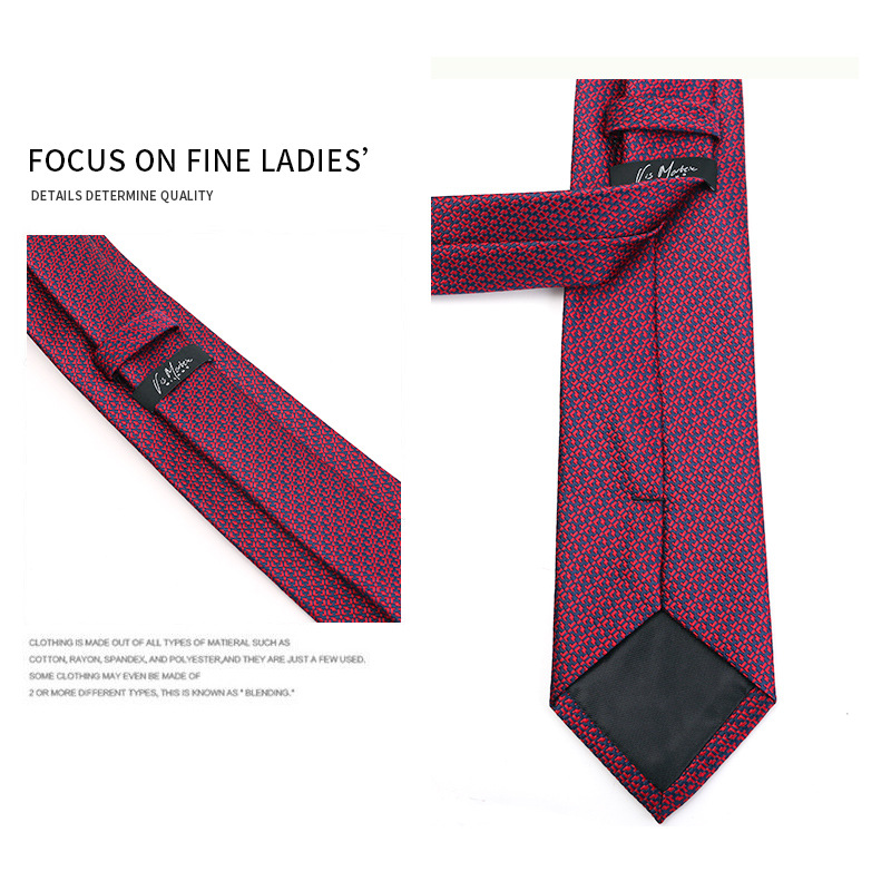 Luxury Mens Tie ไวน์สีแดงคอเนค - Men'S Grooming For Marriage บทวิจารณ์และราคา