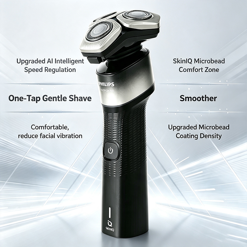 เครื่องโกนหนวดไฟฟ้าแบบหมุน Phi - Mens Grooming Kit Philips บทวิจารณ์และราคา