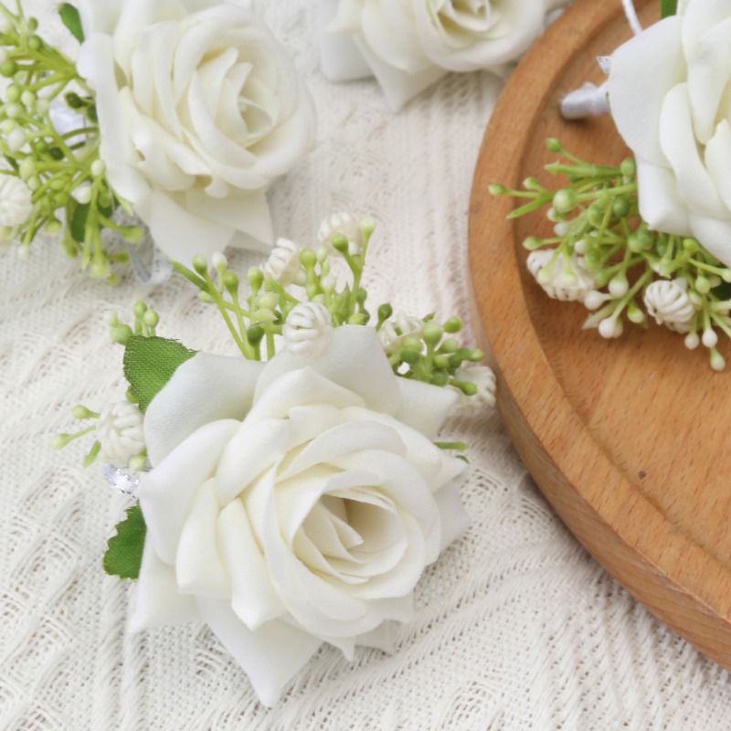 6 ชิ้น/เซ็ต Boutonniere สําหรั - Men'S Grooming For Marriage บทวิจารณ์และราคา