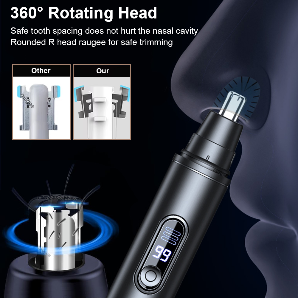 เครื่องตัดขนจมูกขนาดเล็กแบบชาร - Men'S Grooming Haircut บทวิจารณ์และราคา