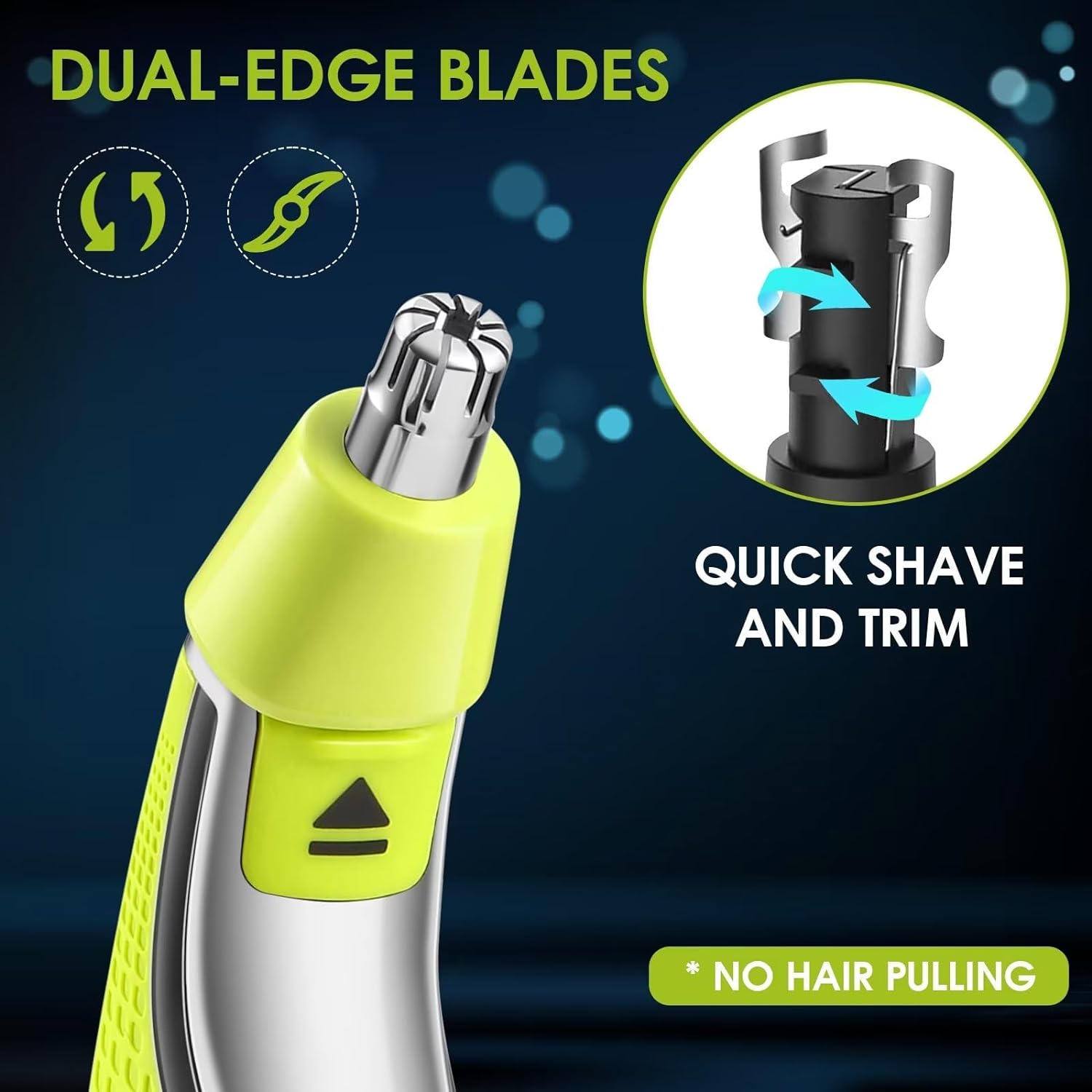 YUKU ผมจมูก Trimmer เปลี่ยนใบม - Men'S Grooming Haircut บทวิจารณ์และราคา