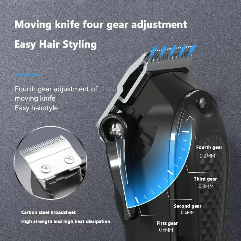 เครื่องตัดผมไฟฟ้า Kemei KM-107 - Men'S Grooming Haircut บทวิจารณ์และราคา