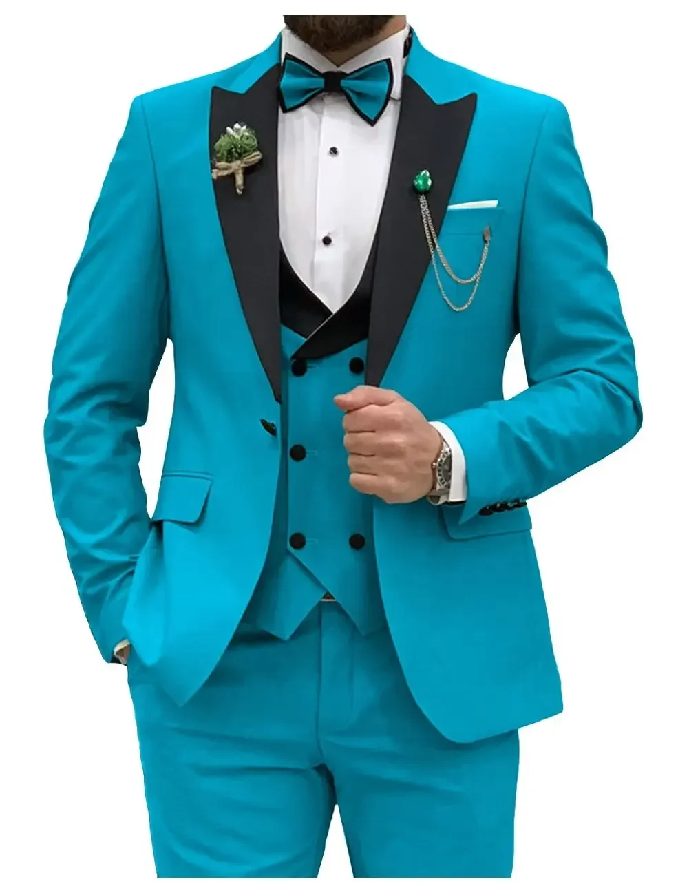 ชุดสูทผู้ชายทรงเข้ารูป ชุดเจ้า - Men Grooming Outfit บทวิจารณ์และราคา