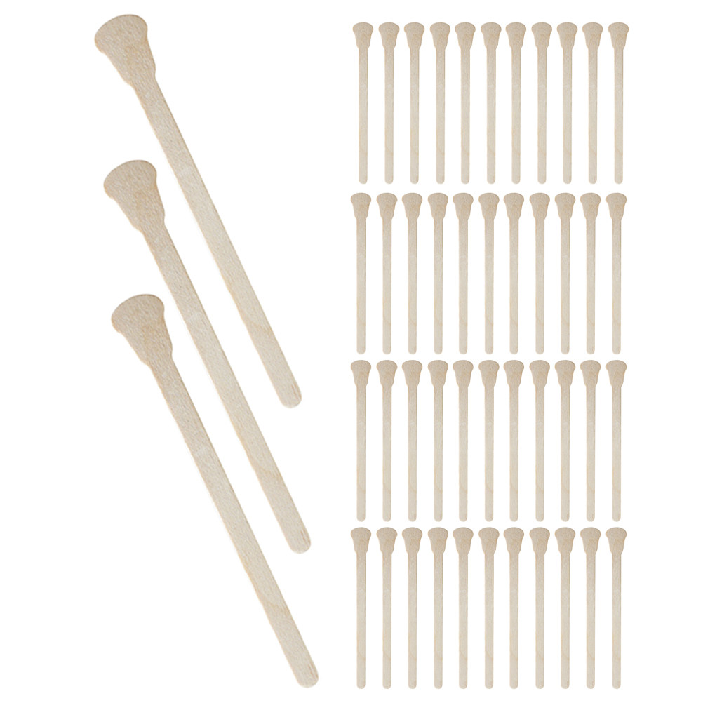 ไม้พายแว็กซ์ไม้แข็งแรง 100 ชิ้ - Hair Wax Stick บทวิจารณ์และราคา